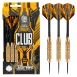 HARROWS CLUB BRASS, 21gR Steel Tip smiginio strėlytės