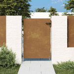 Sodo vartai 85x125 cm Corten plienas