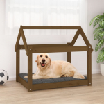 Lova &scaron;unims medaus ruda 81x60x70cm pu&scaron;ies medienos masyvas