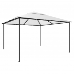 Pavėsinė baltos spalvos 4x4x3m 180 g/m&sup2;
