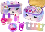 Plush kosmetinė su vienaragiu ir grožio rinkinys vaikams