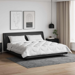 Antklodė su pagalve 3 pcs Balta Mikropluo&scaron;tas