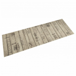 Virtuvės kilimėlis 45x150cm aksomas plaunamas tvora