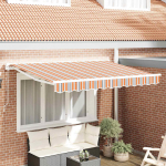 Markizės rėmas Mėlynas ir Oranžinis 350 x 200 cm
