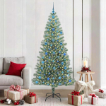 Dirbtinė Kalėdų Eglė Su Sniegu ir LED &Scaron;viesa su 300 LED 210 cm