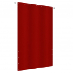 Balkono pertvara raudonos spalvos 140x240cm oksfordo audinys