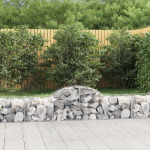 I&scaron;lenkti gabiono krep&scaron;iai 13vnt 200x50x40/60cm geležis