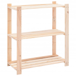 Lentyna daiktams 3 auk&scaron;tų 80x38x90cm pu&scaron;ies masyvas 150kg