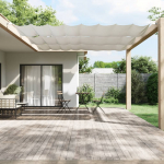 Vertikali markizė baltos spalvos 140x800cm oksfordo audinys