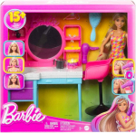 Barbie lėlė su žaidimų rinkiniu HKV00