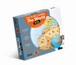 CALY Pripučiamas gaublys kamuolys Pasaulis XXL 85 cm