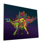 Splat Planet tapyba pagal skaičius STEGOZAURAS 30x40 cm