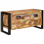 Batu skrynia Ruda 90 x 38 x 45 cm Kieta atnaujinta mediena
