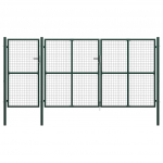 Sodo vartai plieniniai 400x200 cm žali