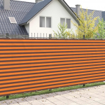 Balkono privatumo ekranas 200 x 800 cm Audinys su PU danga