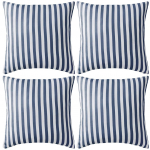 Lauko pagalvės 4 vnt tam12mėlynos s1245x45 cm dryžuotos