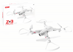 Dronas RC Z3 baltas su 720P kamera ir sulankstomu korpusu