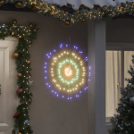 Kalėdinis &scaron;viestuvas fejerverkas 140 spalvotų LED 17cm
