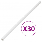 Kabelių kanalai su spaustukais 30mm skersmens 30m PVC