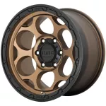 KMC KM541 Dirty Harry R18 8.5J 6x139.7 ET0 CB106.1 Matte Bronze With Black Lip