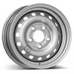 Metalinis KFZ Trailer (MAX LOAD 710 KG) KFZ 0176 R13 5J 5x112 ET30 CB66.5 Silver