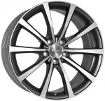 Brock B32 Himalaya (Max Load: 850 Kg) Germany T&Uuml;V approval R21 9J 5x120 ET30 CB72.6 Grey Front Polished