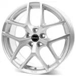 Borbet Y R17 7J 5x112 ET40 CB72.6 Crystal Silver