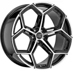 MSW 53 R22 10.5J 5x112 ET19 CB66.6 Gloss Black Full Polished