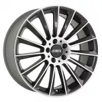 Arbex 6 R19 9J 5x112 ET49 CB66.6 Titan Polished