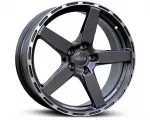DOTZ Marina Bay Max Load 780 kg Made in Germany R19 8.5J 5x112 ET25 CB70.1 Dark Gun Metal polished lip