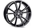 MAM A5 (max load:690kg) Germany T&Uuml;V certified R18 8J 5x112 ET35 CB66.6 BLACK FRONT POLISH