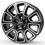 Rial Transporter 2 R18 7.5J 5x120 ET60 CB65.1 diamond-black frontpolished