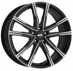 Ratlankis 20 5 114.3 54 67.1 8.5 AEZ Montreal (Max Load 815 kg) Made in Germany Dark Black Polished