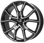CMS C33 R20 8.5J 5x114.3 ET45 CB67.1 Diamond Black Gloss