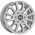 MSW 48 Van 6 Holes R16 6.5J 6x120 ET50 CB74.5 Full Silver