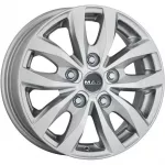 MAK Load 5 (Max Load 1350 kg) Made in Italy R16 6.5J 5x118 ET55 CB71.1 Silver