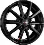Platin VEC 657 (Max Load: 760 Kg) Germany T&Uuml;V certified R17 6.5J 5x114.3 ET30 CB60.1 Diamond Black