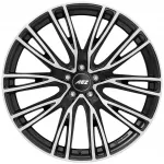 AEZ Seattle dark R20 8J 5x130 ET40 CB66.6 Black/polished