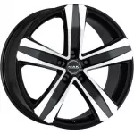 MAK Stone 5 R16 6.5J 5x114.3 ET45 CB66.1 Black Mirror