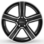 Dezent KG dark R18 6.5J 5x114.3 ET32 CB66.1 Black/polished