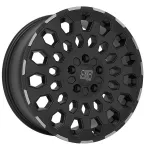 MSW 99 Van R18 8J 5x108 ET45 CB65.1 Matt Black Lip Polished