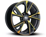 MAM RS6 (Max Load: 720kg) Germany T&Uuml;V certified R19 8.5J 5x112 ET45 CB72.6 MATT BLACK FRONT COPPER