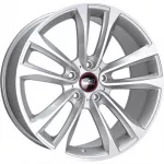 LegeArtis B162 R19 10J 5x120 ET21 CB72.6 Silver Front Polished