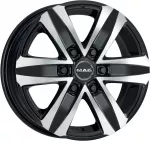 MAK Stone 6 R20 8.5J 6x139.7 ET38 CB67.1 Black Mirror
