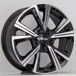 MAK Qvarz R16 6.5J 5x114.3 ET40 CB76 Black Mirror