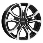 Dezent TV-Trailer dark R17 6.5J 5x112 ET30 CB66.6 Black/polished