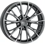 MAK Mark R18 9J 5x112 ET28 CB66.6 Gun Met-Mirror Face