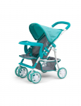 MILLY MALLY 3104 Kate Prestige mėtų spalvos lėlių vežimėlis