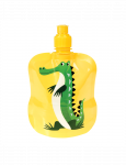 REX LONDON 27787 Vandeniu i&scaron;traukiamas bidonas 350 ml "Crocodile Harry