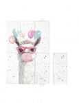 CEBA 305-000-782 Sulankstomas persirengimo kilimėlis 40x60 Basic Crazy Llama